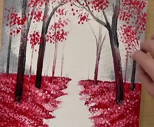 109K views · 4.9K reactions | Paint Walking in the Rain / Acrylic Painting Technique | Painting Skills | Facebook