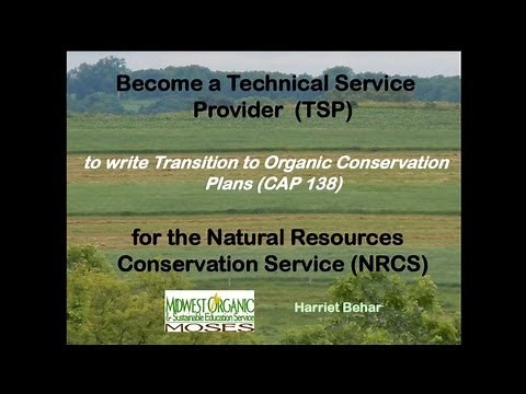 Becoming a Technical Service Provider for NRCS: An Introduction