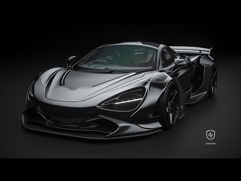 ZACOE McLaren 720S Galaxy Carbon Fiber WIDEBODY Kit