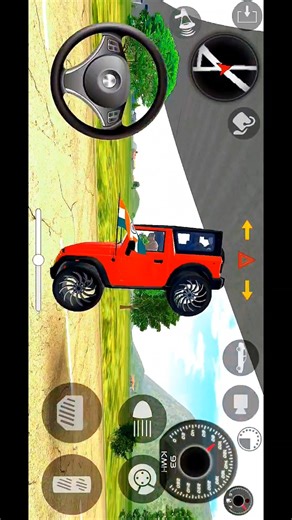 Modified Mahindra Thar Car Games:Indian Cars (Gadi Wala Game) - Car Game Android Gameplay 2025