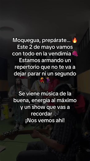 Vendimia Moquegua: Show Musical 2 de Mayo
