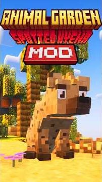 My Minecraft now has Wild Hyenas! 🐆🔥