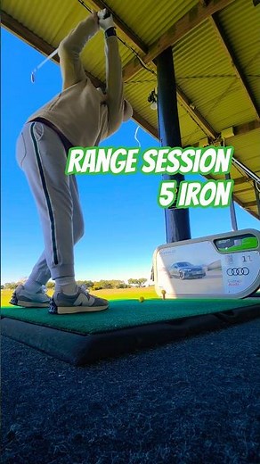 Still figuring out my 5 iron & chasing that consistency! Who else is working on their swing?