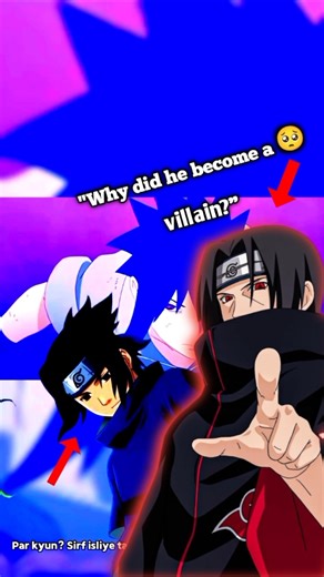 *"Itachi: The Hero Who Died a Villain 💔🔥 | True Story Revealed"* #itachi #naruto #shorts