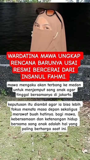 WARDATINA MAWA UNGKAP RENCANA BARUNYA USAI RESMI BERCERAI . #wardatinamawa #beritaartishariini