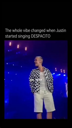 History Clips | When Justin Bieber started singing “Despacito,” the entire atmosphere shifted dramatically—fans erupted with excitement as the familiar... | Instagram