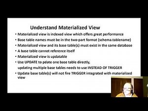 Understand SQL Materialized View