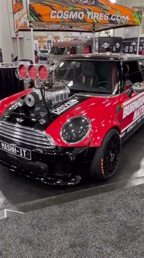WILD Supercharged V8 Mini Cooper 🤯