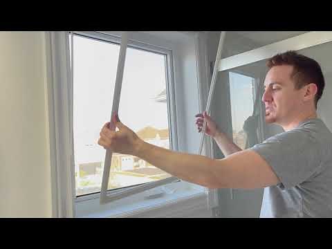 HOW TO REMOVE DIFFERENT WINDOW SCREENS / How to remove a window mesh