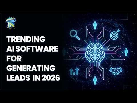 Top AI Software for Lead Generation in 2026 🚀 | Best Tools to Boost Conversions & Grow Faster