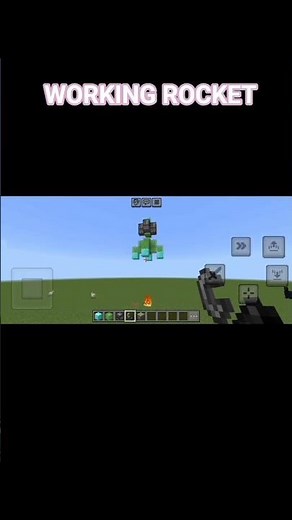 How to Build a Working Rocket in Minecraft! (Easy Tutorial) 🚀