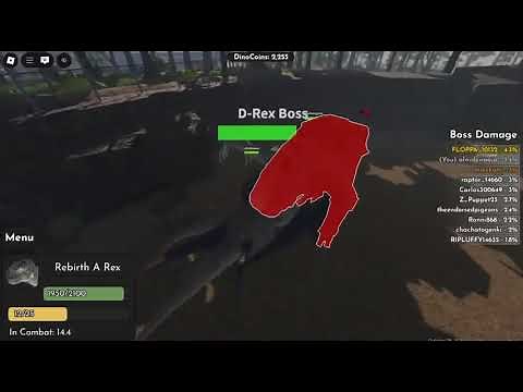 Distortus Rex Boss Montage! (Jurassic Blocky)