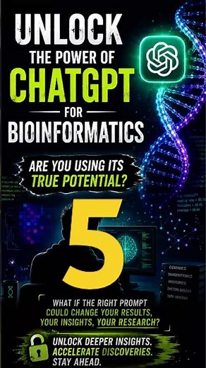 5 Powerful ChatGPT Prompts Every Bioinformatician Should Know #ai #chatgpt