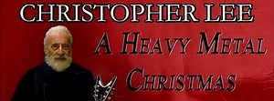 Sir Christopher Lee met Noël au métal