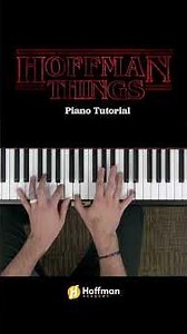 Stranger Things Theme Song: Piano Improv Tutorial