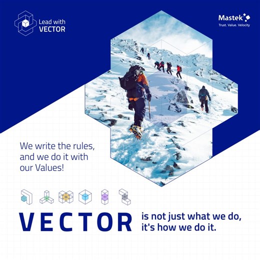 Mastek values VECTOR as core identity | Mastek posted on the topic | LinkedIn