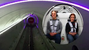 Neue Phase für Highspeed-Reisen - Hier rasen erste Menschen durch "Hyperloop"-Tunnel