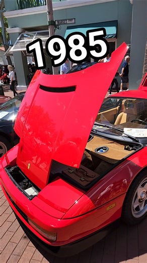 What a Beautiful 1985 Ferrari Testarossa at the Celebration Exotic Car Festival
