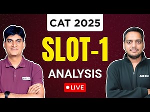 Slot 1 Analysis | CAT 2025 Paper Review | CAT 25 Slot 1 Analysis | CAT 2025 Exam Analysis