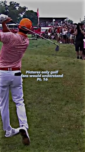 Golf Event Highlights Featuring an Orange Cap Player