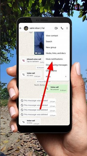 How to Mute Calls on WhatsApp | Quick & Simple Guide | Tech Zone #shorts #whatsapp