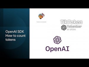 OpenAI How to count how many tokens you consume when using API. Tiktoken library