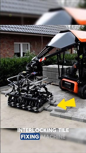 Interlocking Tile Installation Machine