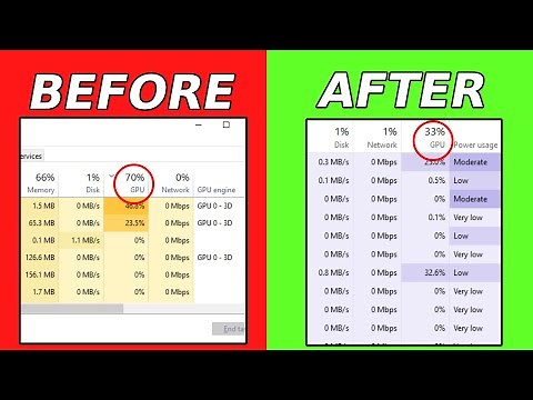 How To Fix Desktop Window Manager High GPU Usage in Windows