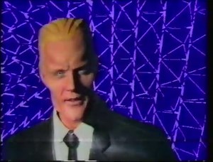 About Max Headroom, the '80s sci-fi TV show that starred a wisecracking digital talking head - Click Americana