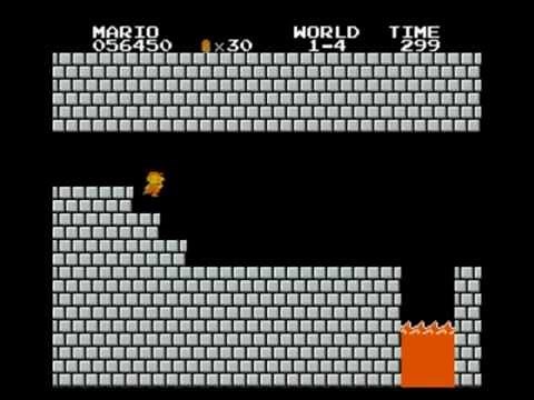 Super Mario Bros [NES] World 1-4