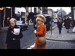 Shopping in London, England, United Kingdom 1971