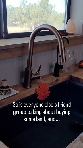 Tara, Off Grid Homestead, DIY, Healthy Living on Instagram: "We are taking friend applications for this community 﫶 in the AZ white mountains area Also, got my backsplash, window sills, and kitchen shelf done! I love it! So cozy ✨️ What do you think? . . . . . . . #homestead #homesteadlife #homesteading #offgrid #offgridliving #farmkitchen #kitchenremodel #diykitchen #diy #diyer #womenwhodiy #backsplash"