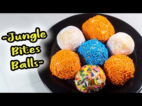 No-bake Jungle Bites Balls munchkins