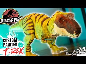 Repainting my T-rex! 🦖🎨