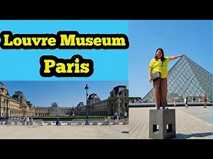 Louvre Museum Paris Walk Tour / Europe Travel