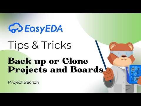 Quick Tips [Project 13]: Back up or Clone Projects and Boards