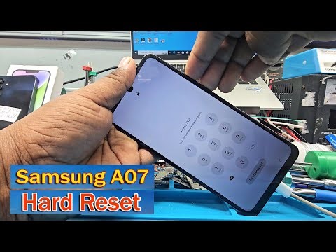 Samsung Galaxy A07 Hard Reset bia Remove Screen Lock