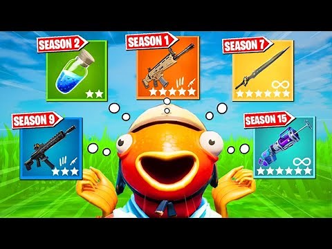 Fortnite But I Can Only Use ONE Item Per Season