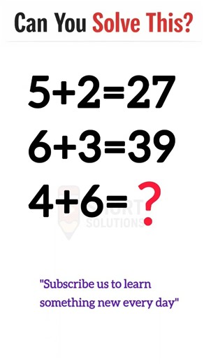 Can you solve this math puzzle | Math Puzzle Challenge #mathematics