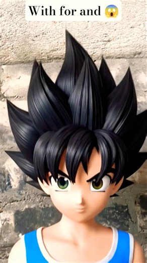 Anime Style Boy Figure 😱 | Realistic Cartoon Toy Look | Viral Shorts