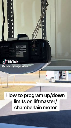 Setting Garage Door Limits on Liftmaster & Chamberlain
