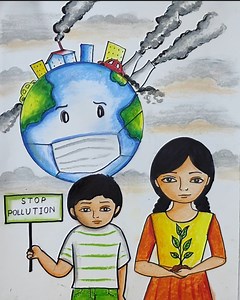 43K views · 285 reactions | Easy environment day special drawing for beginners | Drawing Book | Facebook