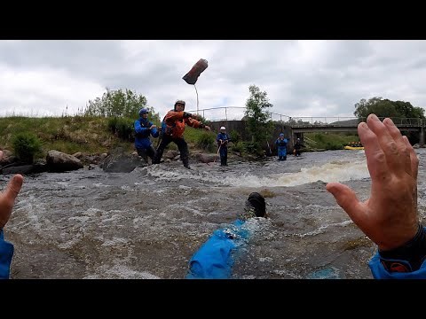 White Water Swims and Throw Bag Rescues