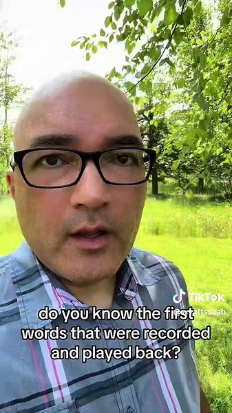 #wyattssaab #edison #phonograph #waxcylinder #cylinderphonograph #sound #technology #soundrecording #magic #fyp #viral