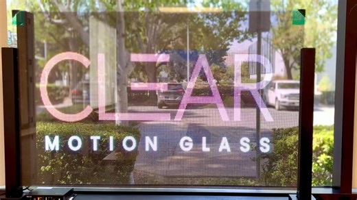 Clear Motion Glass Demo
