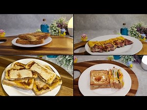 4 Easy Toast Recipes ~ Get creative every day! ~ So Yummm...
