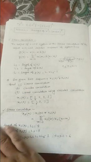 #Linear Convolution #btech #mtech #gate#drdo#ssc