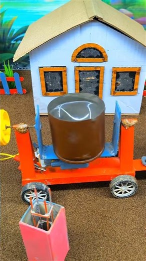 This DIY mini construction science project video #automobile #unfrezzmyaccount
