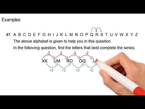 VR Type 1: Complete the letter sequence