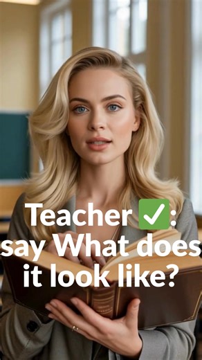 Teacher vs Student Wrong vs Right English❌ How does it look like? | H Morris Morris